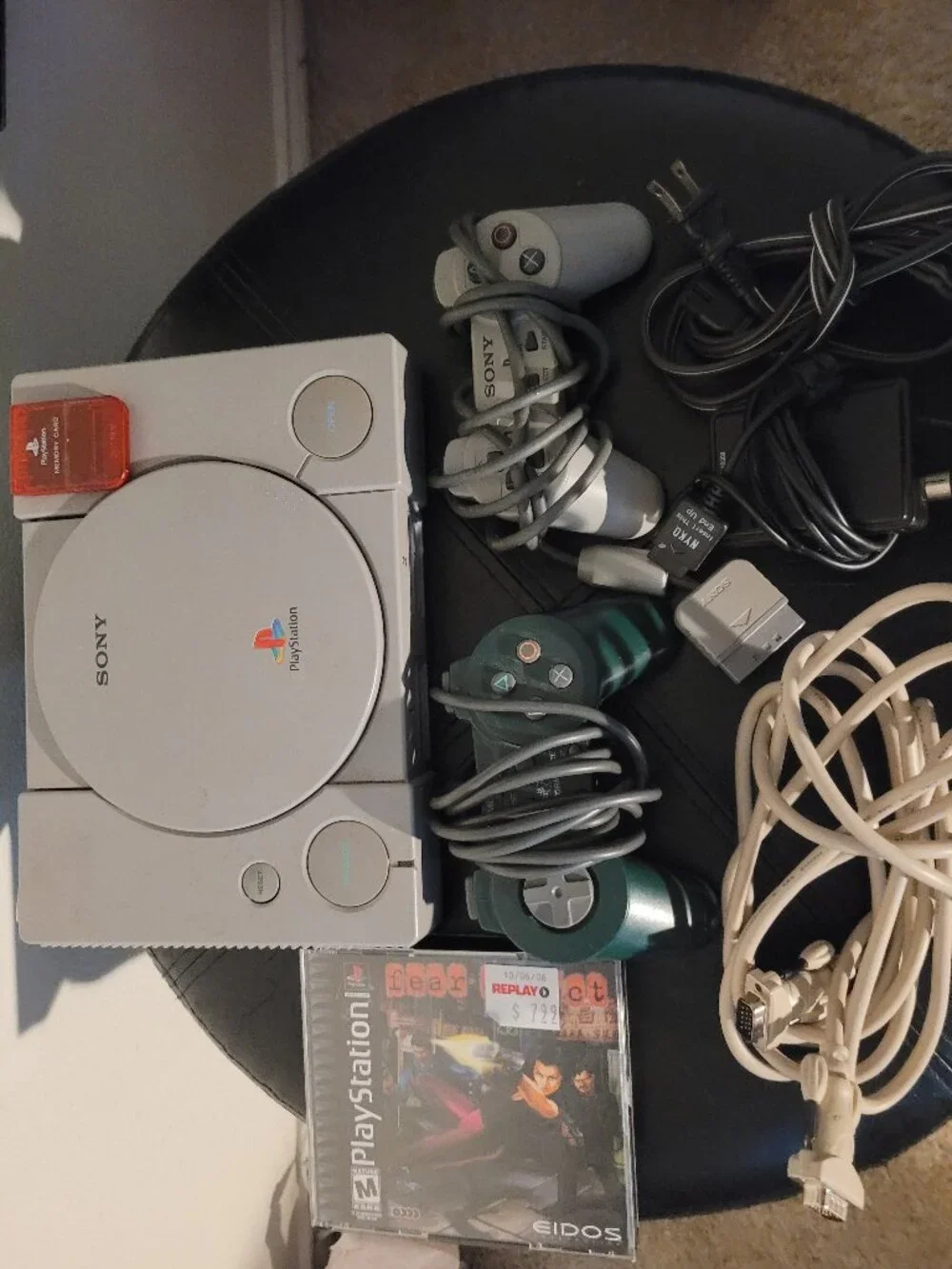 Sony PlayStation 7501 with controllers NTSC U/C